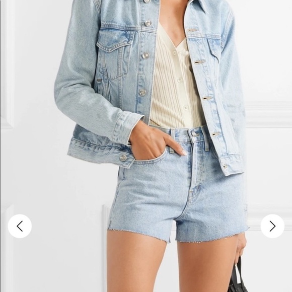 SLVRLAKE Raglan Trucker Jean Jacket Medium - Picture 8 of 11